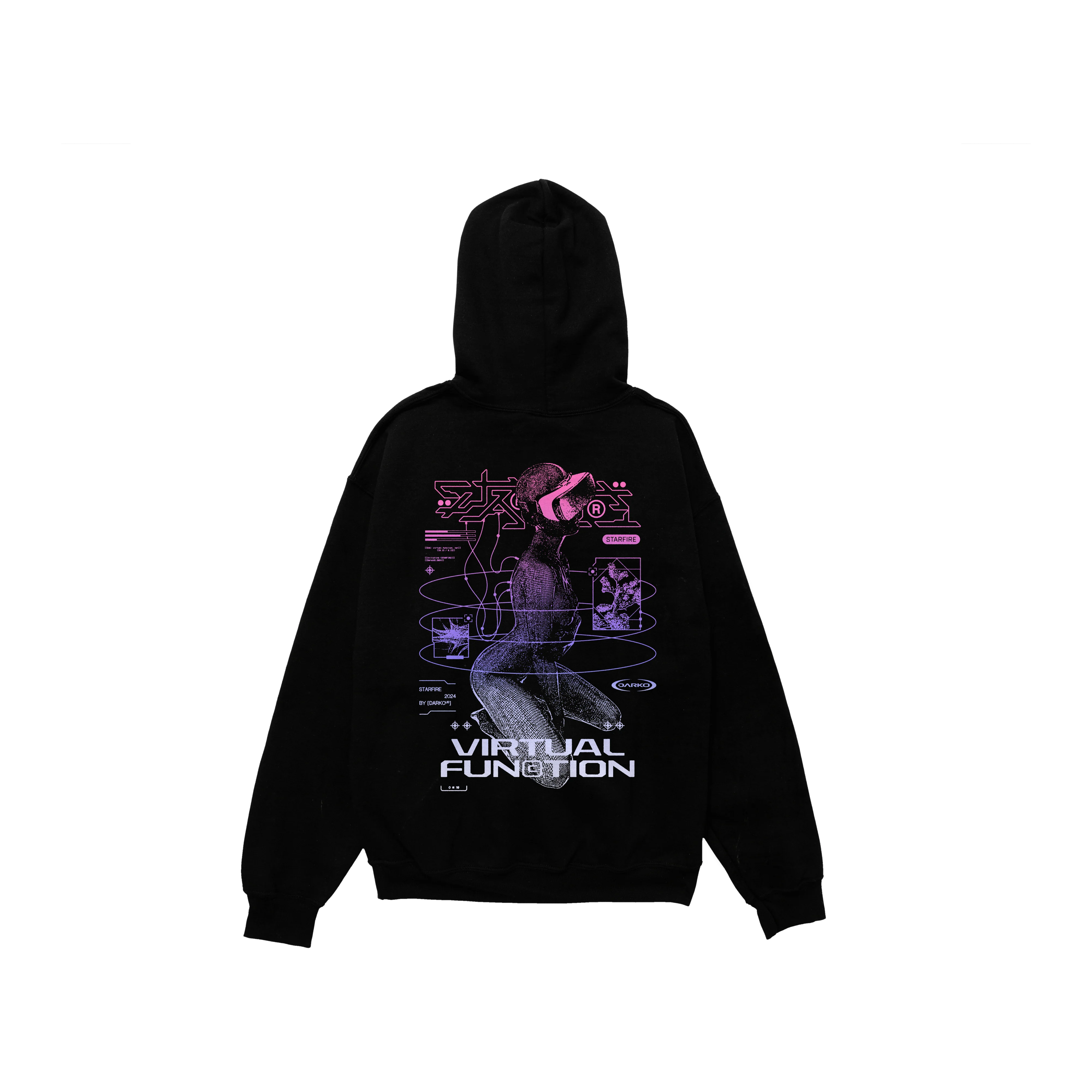 Virtual Function Hooded Sweatshirt [PRE-ORDER] - Image 2